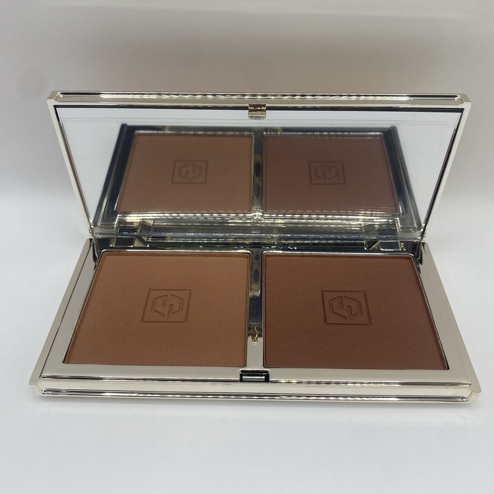 Jouer Cosmetics Sunswept Bronzer Duo Palette - Deep To Dark .11g NWOB